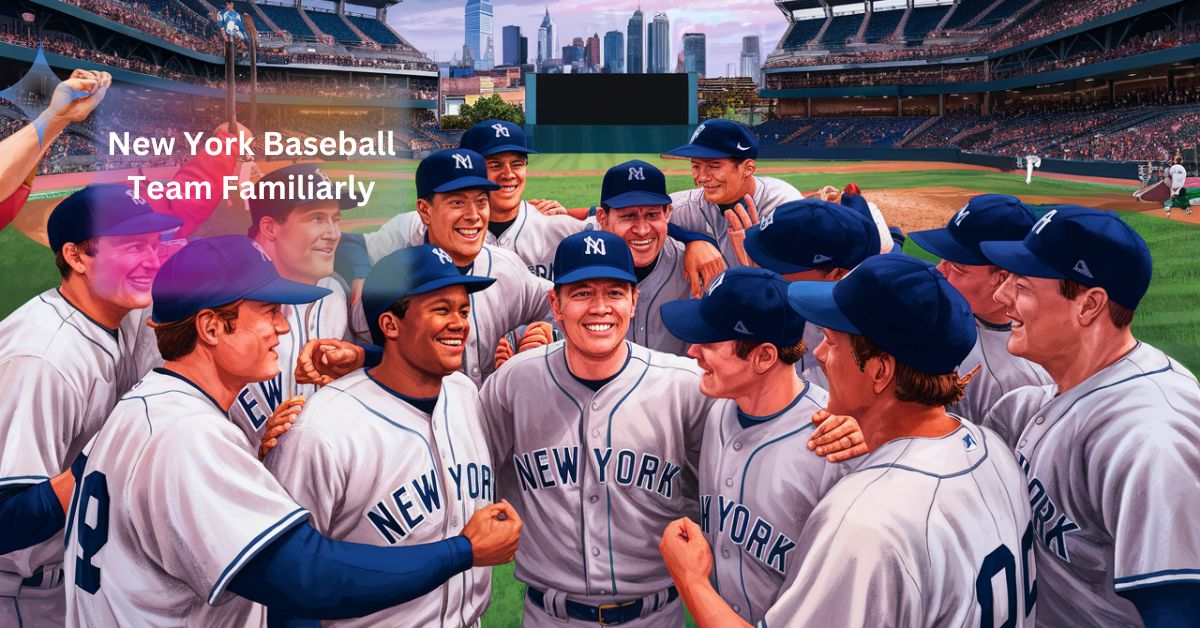 New York Baseball Team Familiarly