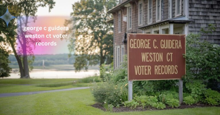 george c guidera weston ct voter records