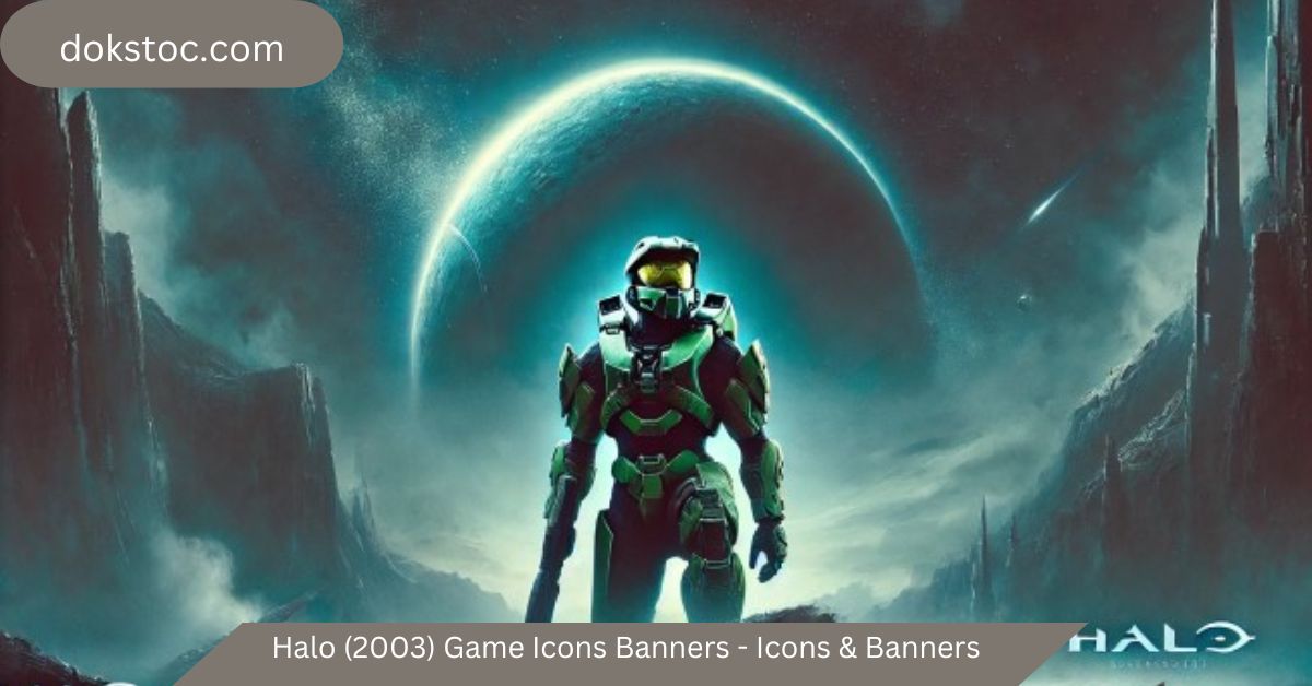 halo (2003) game icons banners