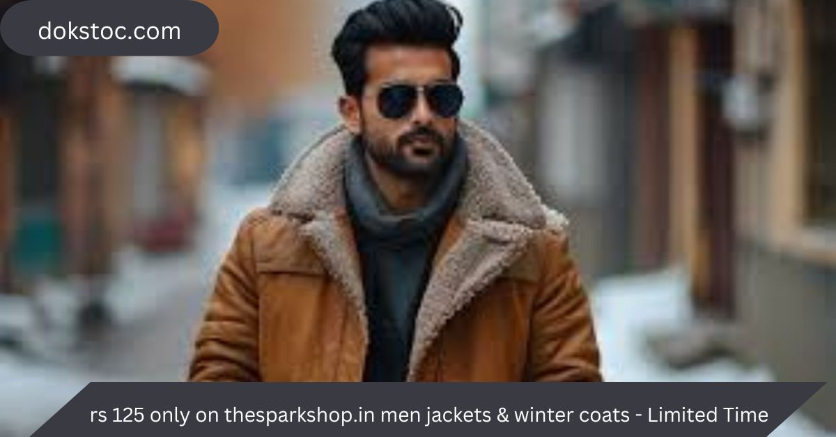 rs 125 only on thesparkshop.in men jackets & winter coats